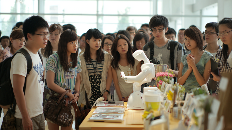 直击WAIC:大模型低调出展,机器人各出奇招